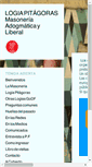 Mobile Screenshot of logia-pitagoras-godf.org